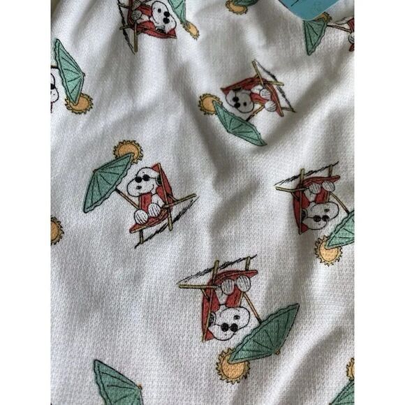 Peanuts Snoopy At The Beach Summer Hanging Kitchen Towel NEW - Picture 4 of 8